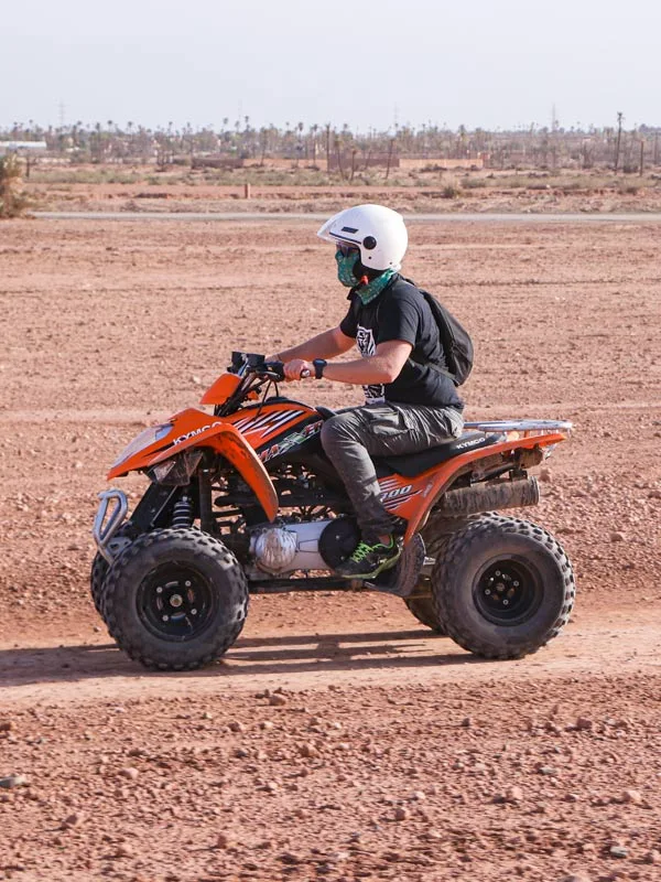 Balade en Quad dans la Palmeraie